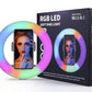 RGB Ring Light with 7 Color Variations